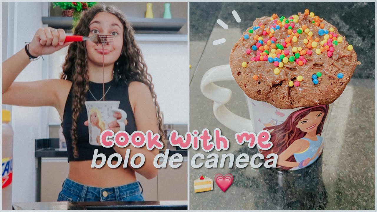 cook with me🍰 ~ bolo de caneca ~