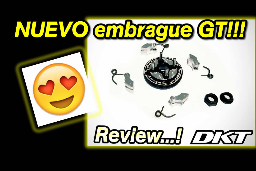 PuntoRacing Review Embrague DKT 1/8 GT ifmar rules, en Espa&ntilde;ol /// DKT 1/8 GT Clutch Review