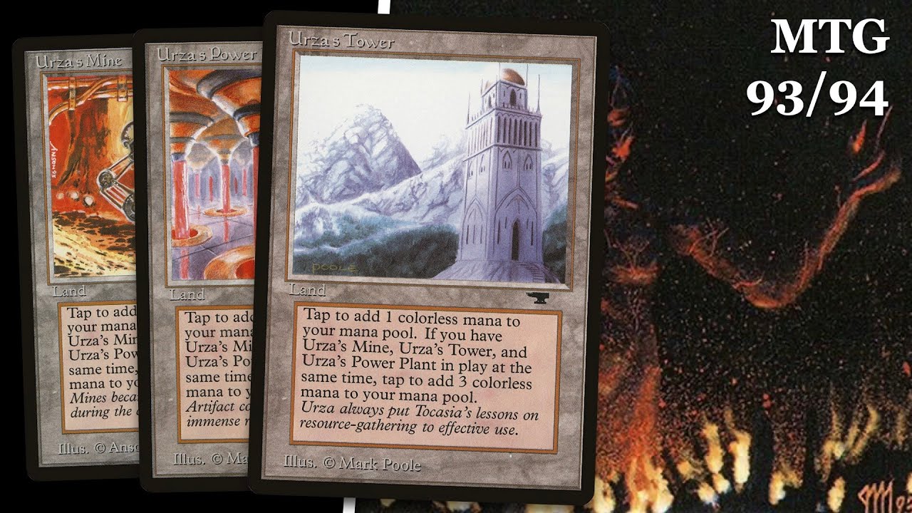 WR Orbi Tron против Mono Black Yawgmoth | Старая школа Magic the Gathering #mtg9394