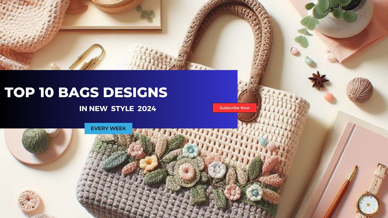 top 10 macrame bags design in new style 2024