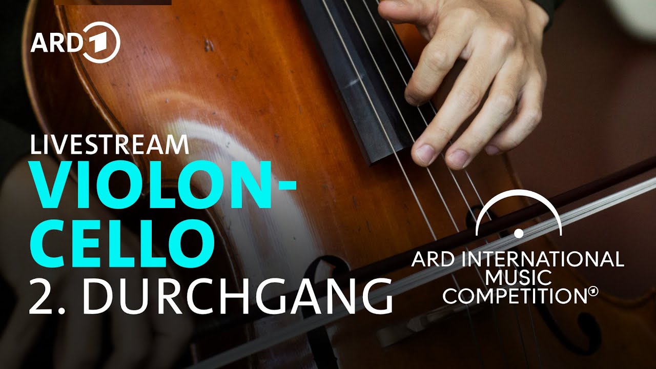 LIVE: 2. Durchgang Violoncello 2. Tag | ARD-Musikwettbewerb