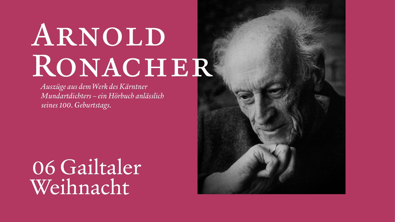 06 Gailtaler Weihnacht – Arnold Ronacher Hörbuch
