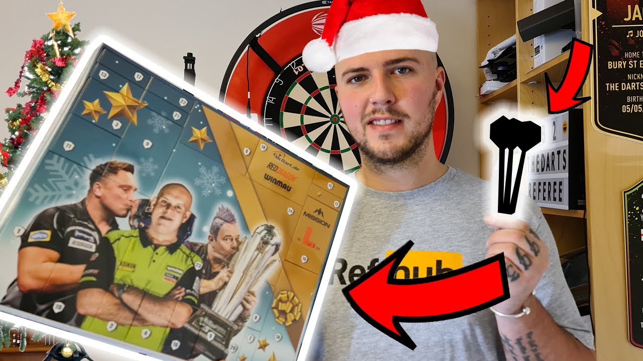 UNBOXING This £50 Darts Advent Calendar Before CHRISTMAS! (spoilers)