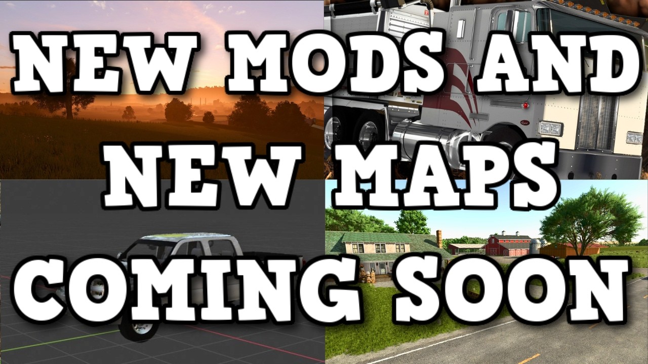 NEW MODS AND MAPS COMING SOON TO ALL PLATFORMS (XBOX, PS5, AND PC) | Farming Simulator 25