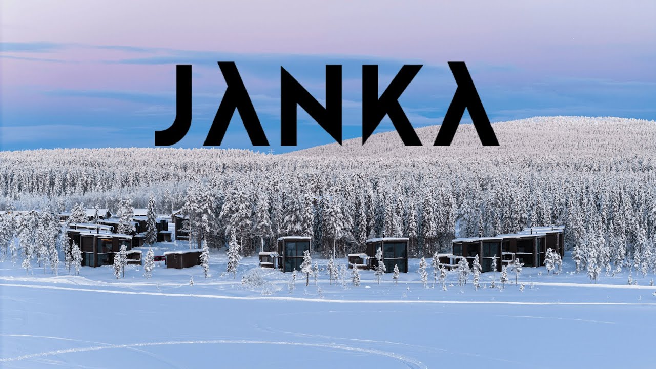 FPV Drone Tour of Jänkä Resort, Lapland