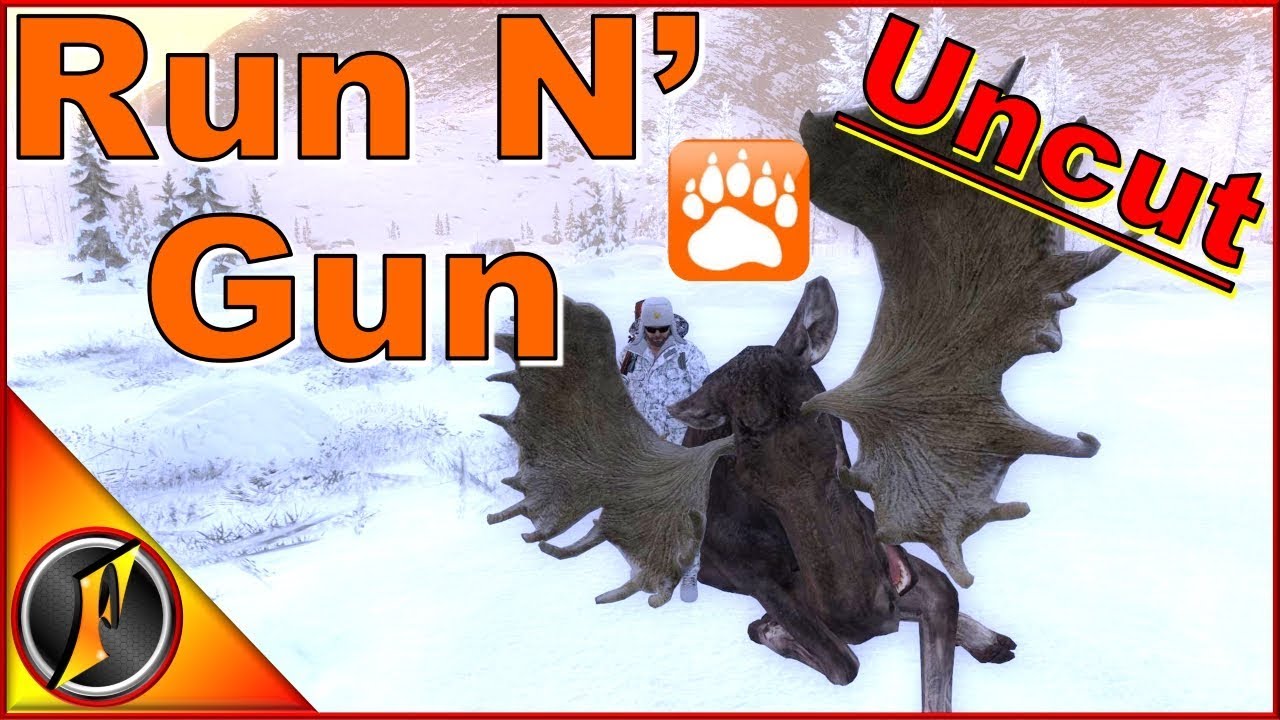 Uncut Run N' Gun on Whiterime Ridge | theHunter Classic 2017