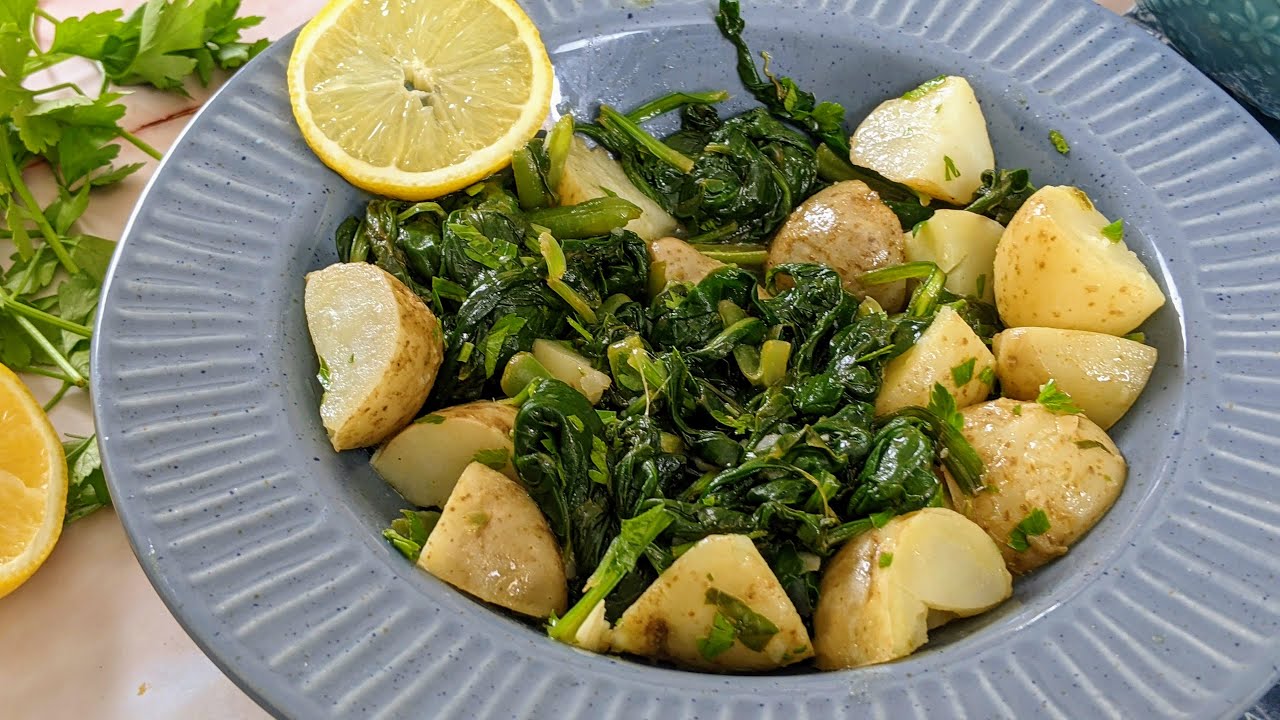 Swiss Chard and Potatoes Salad | Vegan Recipes | Healthy Food