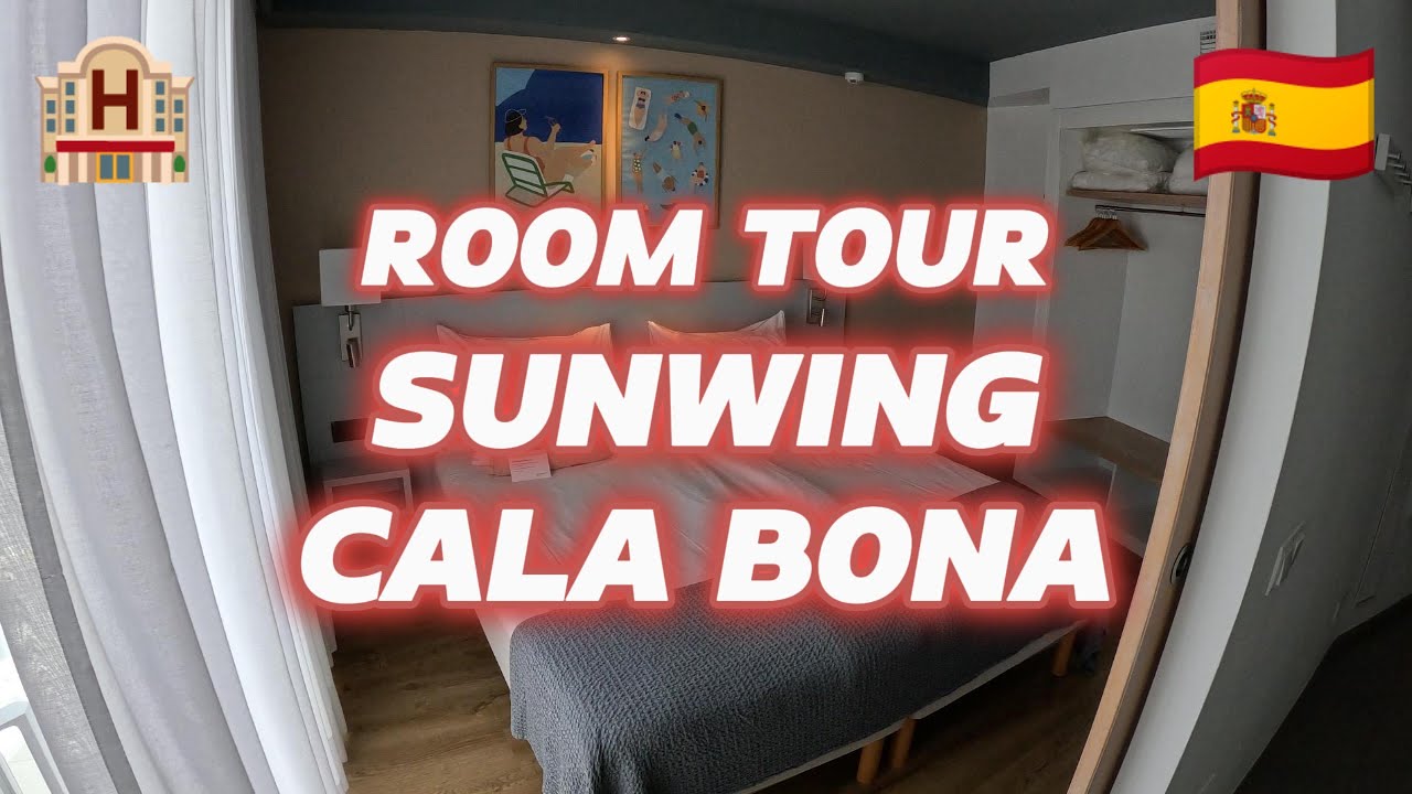 Hotel Room Tour at Sunwing Cala Bona Hotel, Mallorca