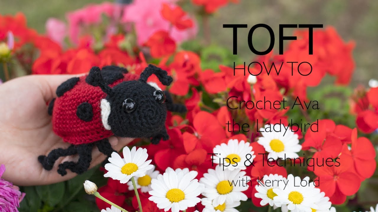 How to Crochet Ava the Ladybird
