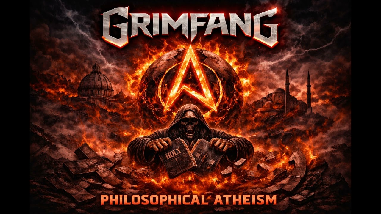 Grimfang – Philosophical Atheism | Brutal AI Hardcore Metal 2026 #HardcoreMetal #AIMusic #Grimfang