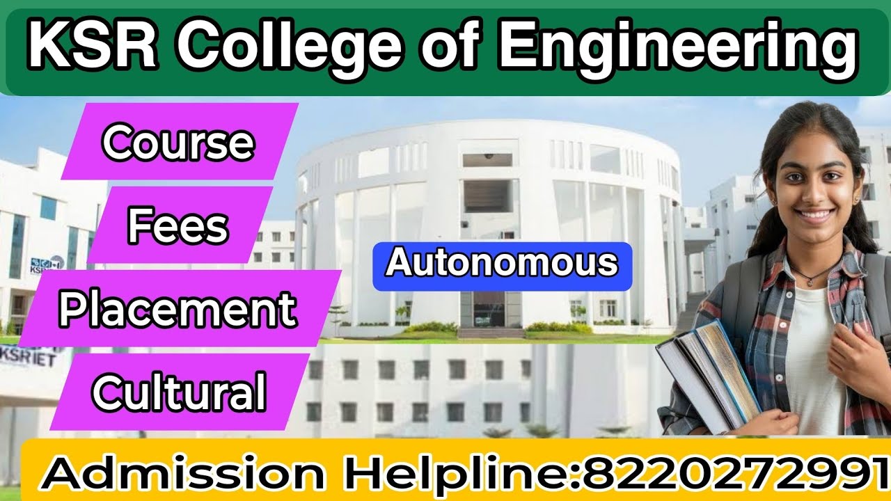 KSR College of Engineering Autonomous | Course | Fees | Placement | Campus Review in Tamil