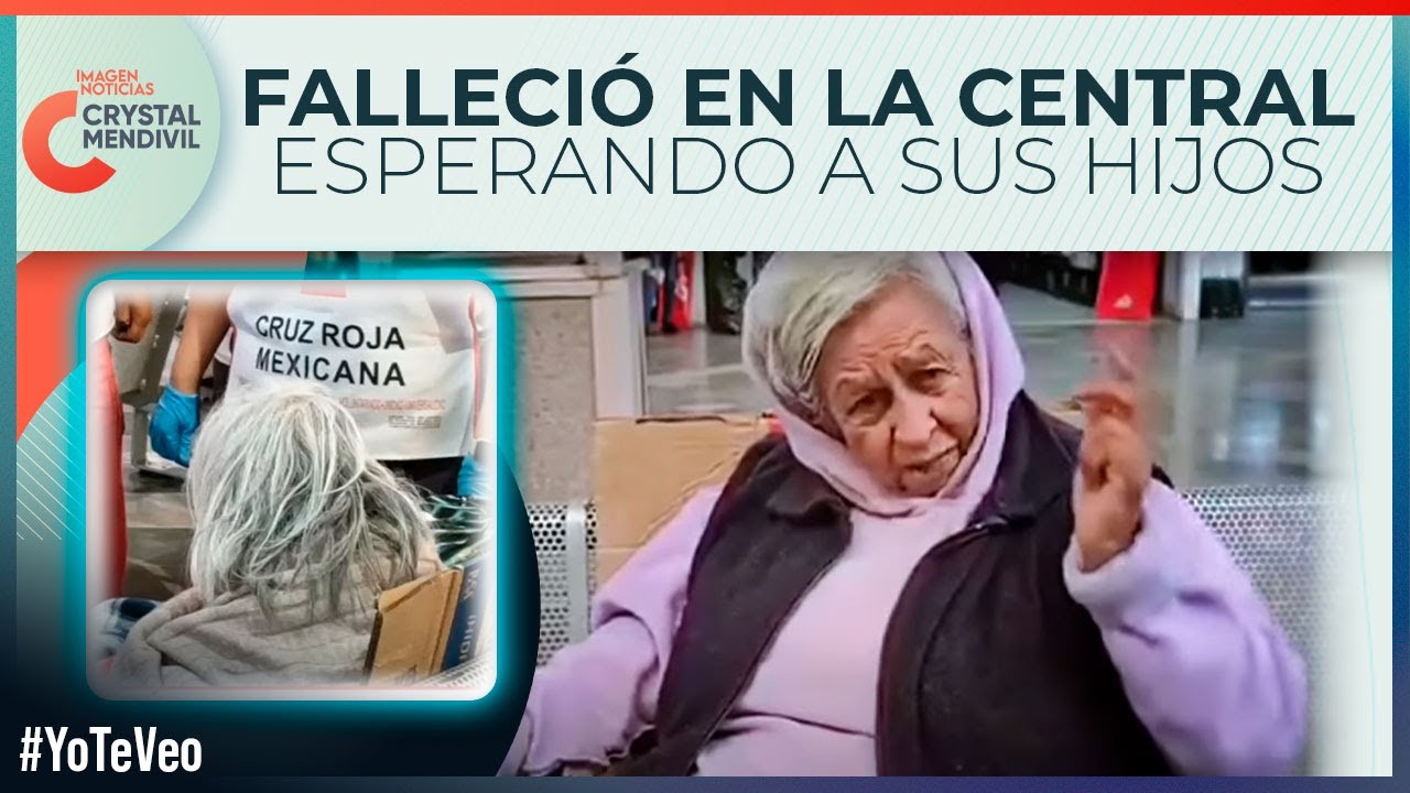 Doña María fue abandonada por sus hijos en la central de autobuses de Puebla | Crystal