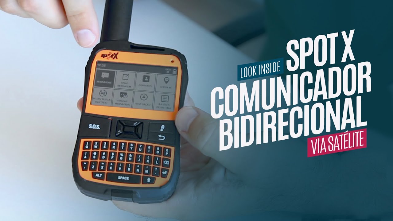SPOT X - Comunicador Bidirecional Via Satélite