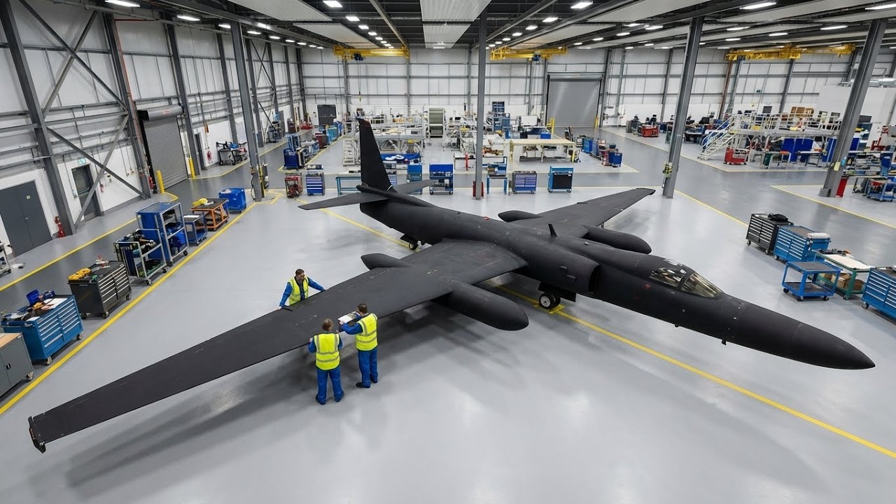 Inside a Modern U-2  Factory: From High-Tech Materials to America’s High-Altitude Spy Plane