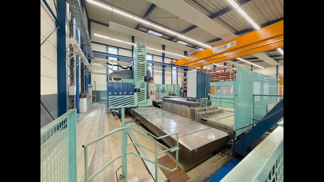 in vendita: SACHMAN MP212HS - RAMBAUDI SACHMAN fresatrice a montante mobile 6000mm