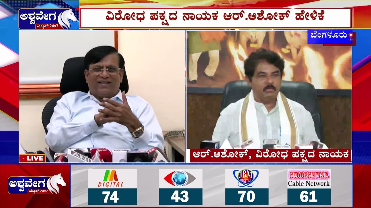 R Ashoka statement on Rayareddy | ನಮ್ಮ ಸರ್ಕಾರ ಬಂದ್ರೆ ರಾಯರೆಡ್ಡಿಗೆ ʼಸತ್ಯವಾನ್&zwnj; ರಾಯರೆಡ್ಡಿʼ ಪ್ರಶಸ್ತಿ.!