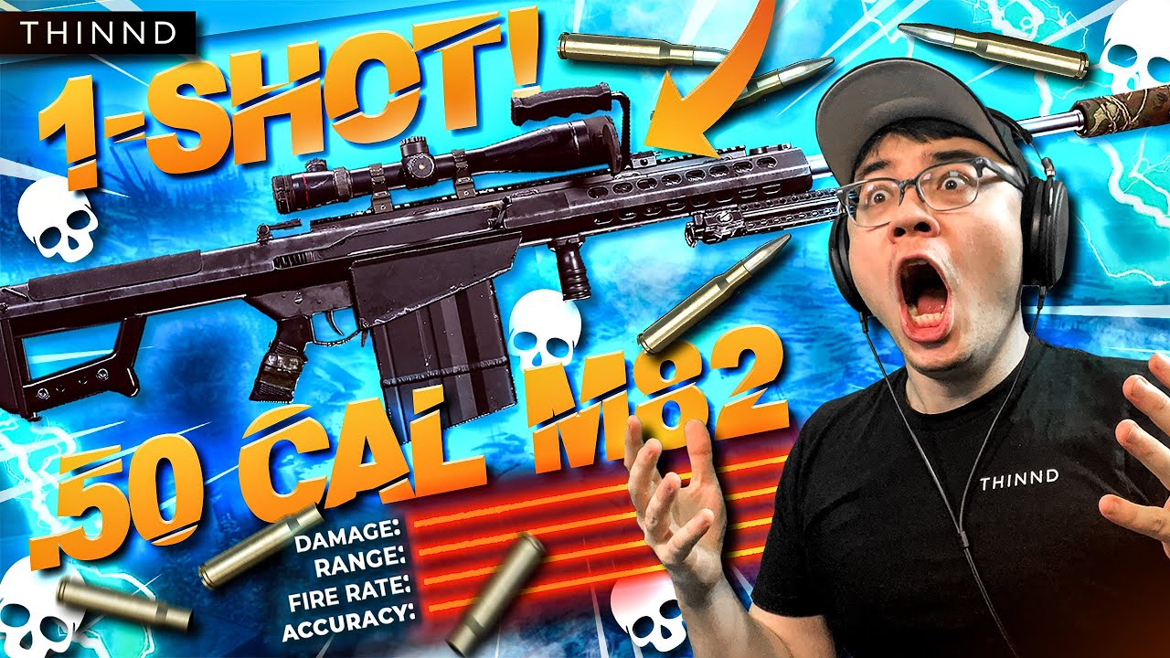 THINND Warzone: The 50 CAL M82 Sniper: BROKEN 1 Shot MONSTER! COD’s Most Powerful Loadout Class EVER