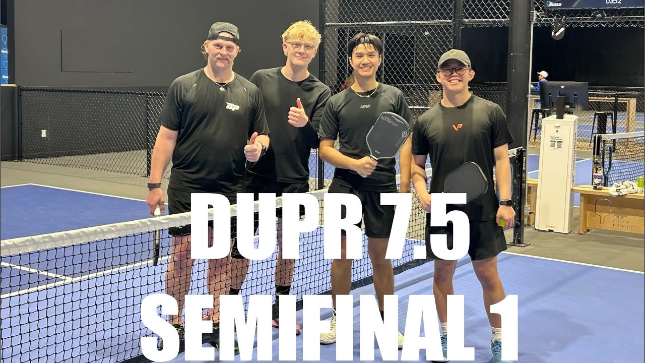 $1600 Dallas Mens Dupr 7.5 Moneyball - Semifinal 1 