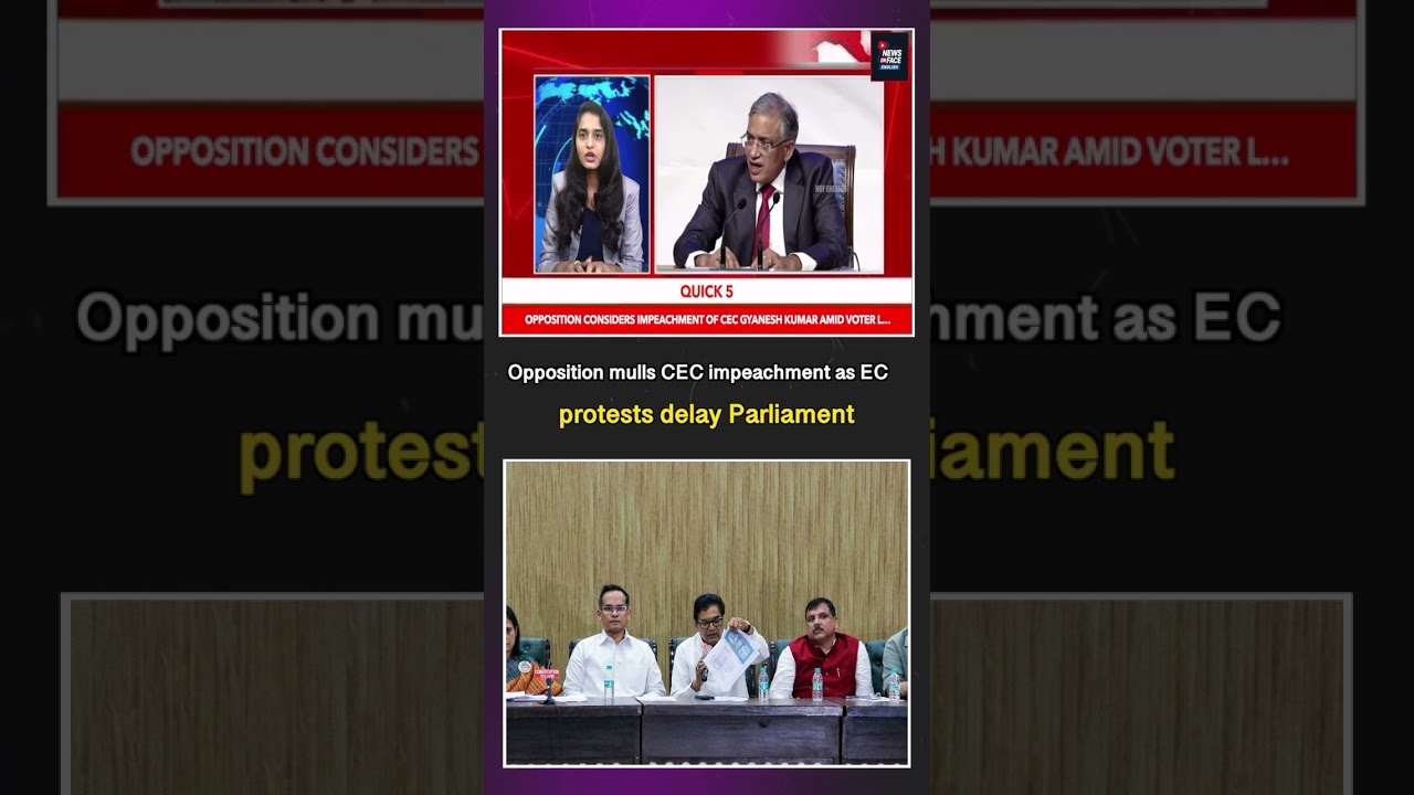 Opposition Targets Election Commission in Parliament | NOF ENGLISH #indianews #breakingnews