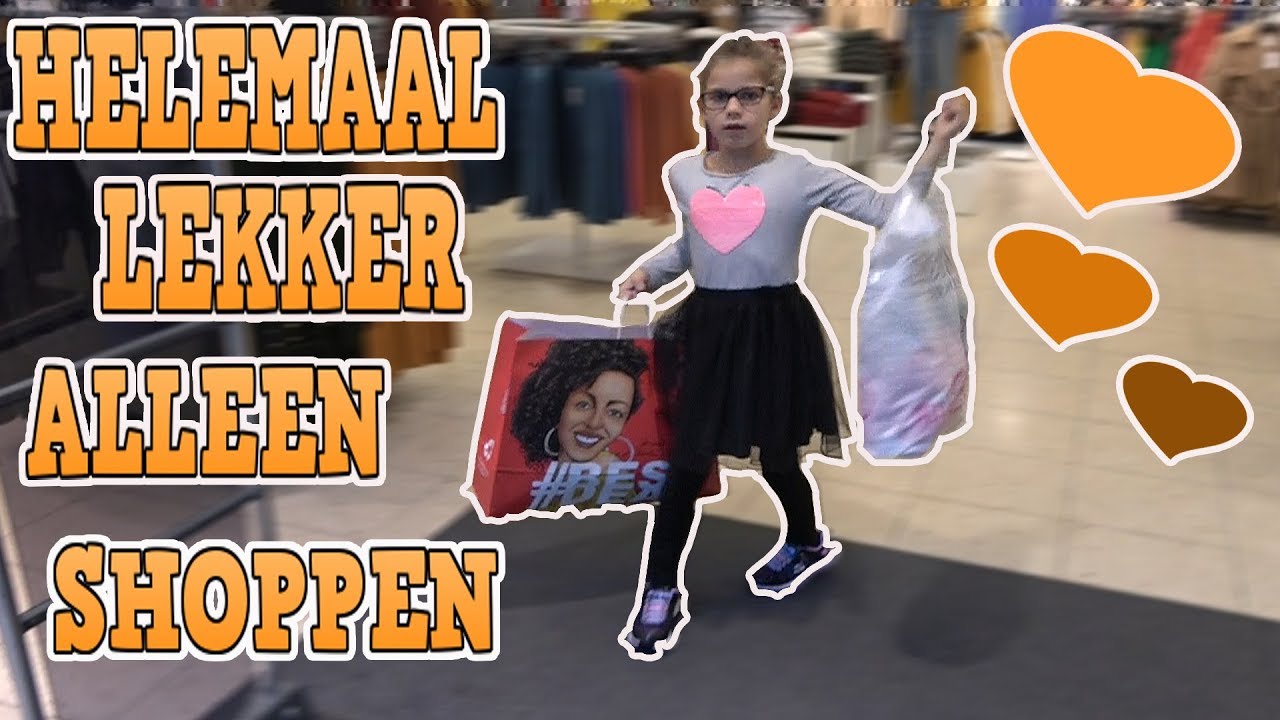 DJALYCHIA IS HELEMAAL ALLEEN GAAN SHOPPEN!! KOETLIFE VLOG