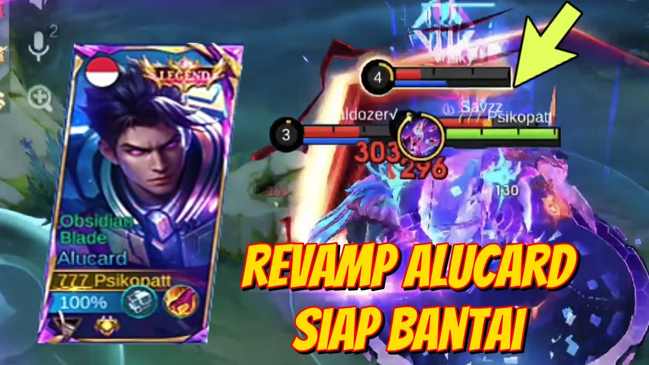 ALUCARD REVAMP GILA 😱 EFEK BARU KEREN, SIAP BARBAR SAMPAI END!/MLBB