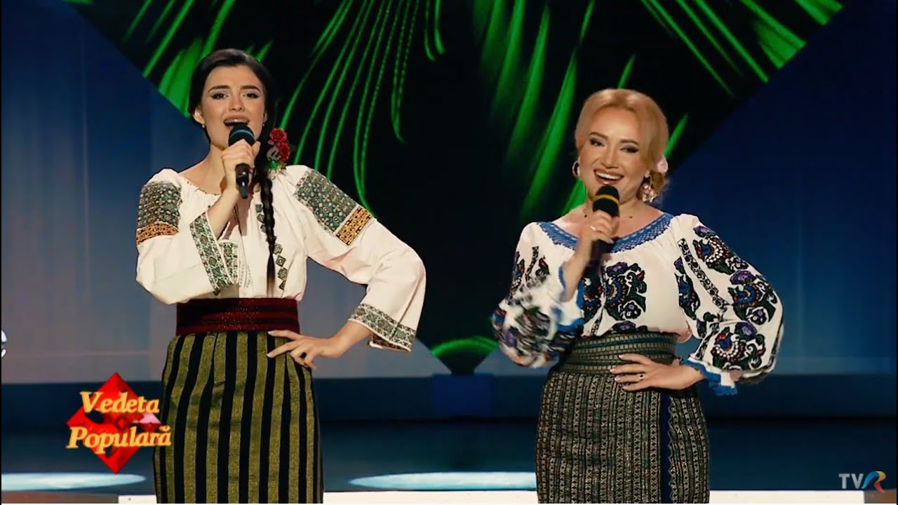 Milena Ursu şi Adriana Ochişanu - Pe toloaca satului (@Vedeta populară)