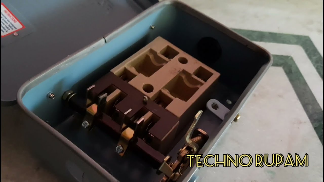 Flora 32 Amph and 240 Volts Switch Fuse Units &  Main Switch UNBOXING
