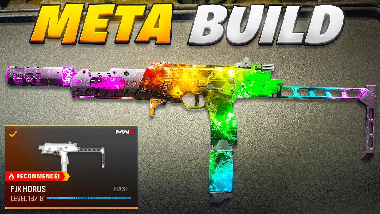 new *META* FJX HORUS CLASS SETUP in WARZONE 3! 😲 (Best FJX HORUS Loadout) - MW3