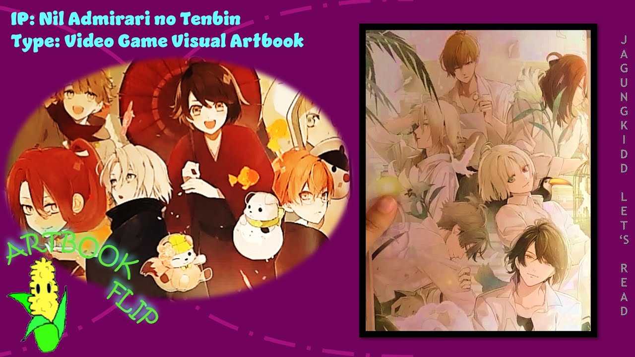 Artbook Flip with JagungKidd | Nil Admirari no Tenbin Official Artbook (revised)