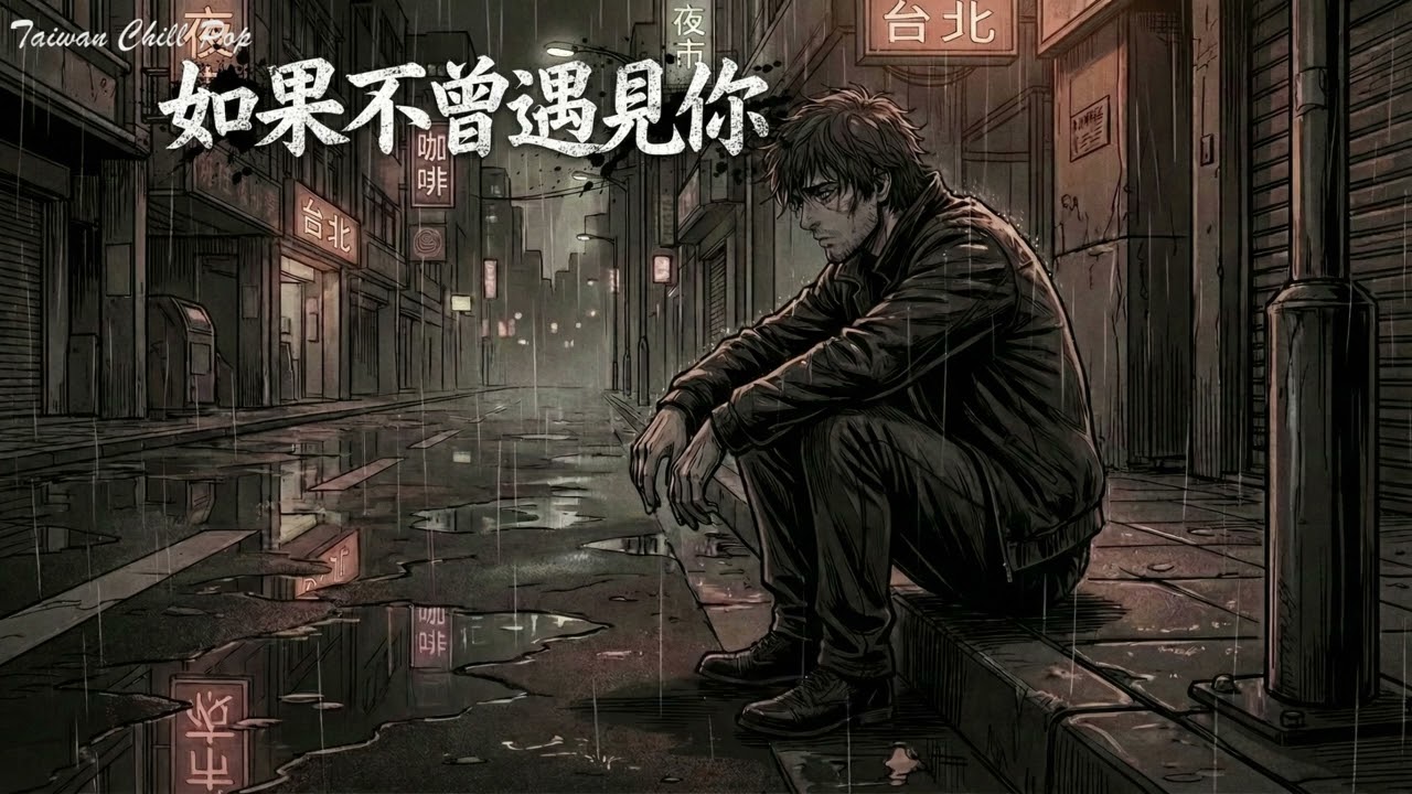 聽哭了全網...這一生最痛的遺憾... 💔《如果不曾遇見妳》｜老靈魂滄桑菸酒嗓、燃燒生命的高音！｜Taiwan Chill Pop 原創