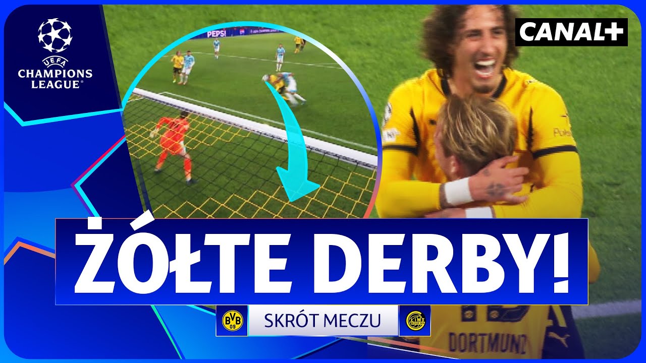 DUBLET BRANDTA, CZTERY GOLE I ZASKOCZENIE! BVB - BODO/GLIMT, SKR&Oacute;T MECZU