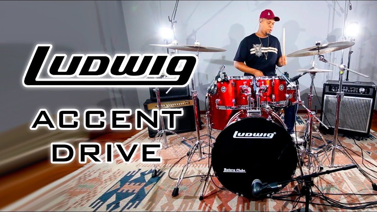 A Batera Ludwig de entrada é boa?! 🧐 Testando a Accent Drive 🔥