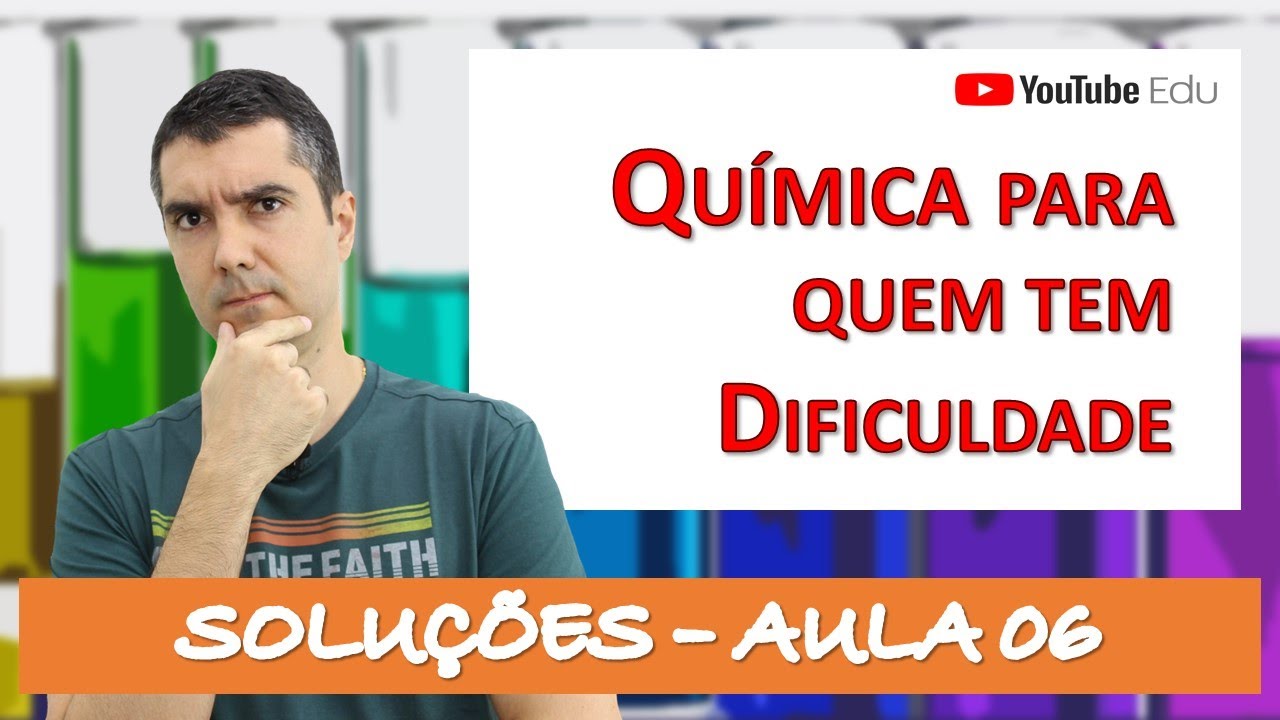 QUÍMICA PARA QUEM TEM DIFICULDADE: PORCENTAGEM DE SOLUTO (CONCENTRAÇÃO DAS SOLUÇÕES)!!!