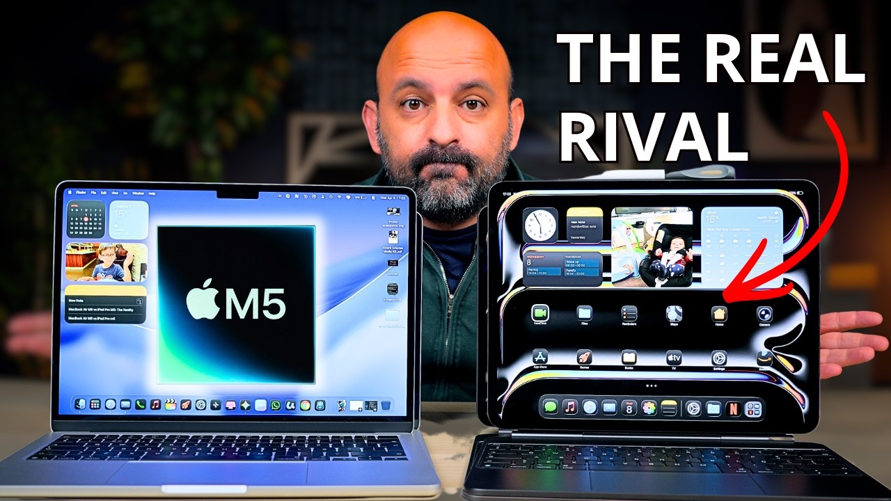 MacBook Air M5 против iPad Pro M5: Битва тонких и легких устройств.