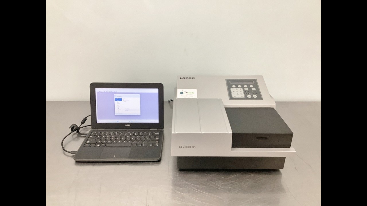 Agilent Lonza ELx808IUBWI Absorbance Microplate Reader Video ID 28809