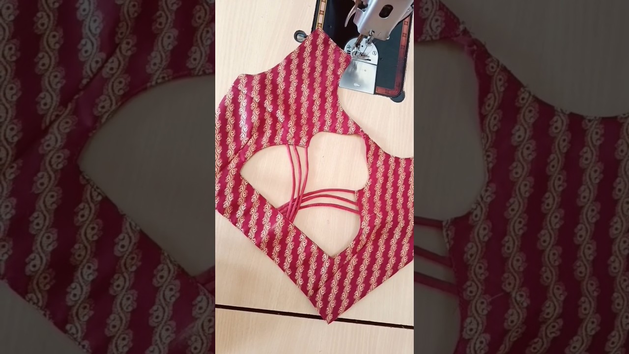 new boat neck blouse design 