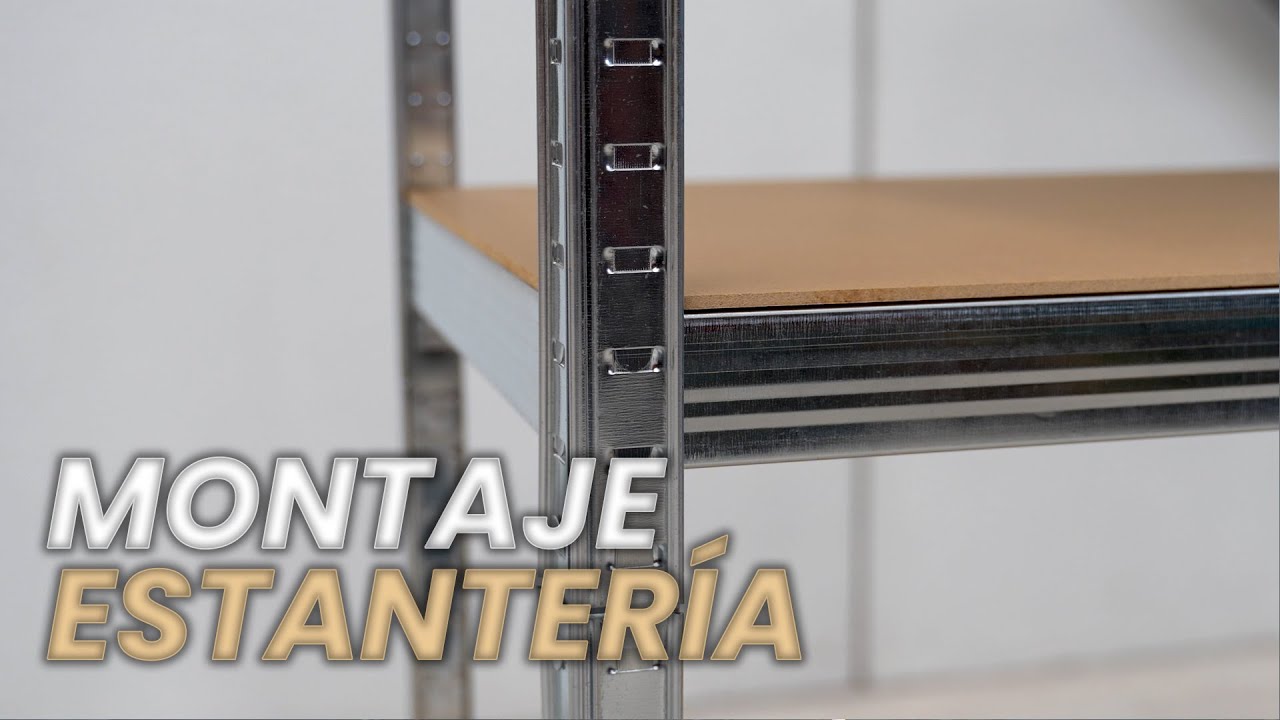 🧰🧤 C&oacute;mo MONTAR la ESTANTER&Iacute;A de ALMACENAJE  Edihome de SANSETTI