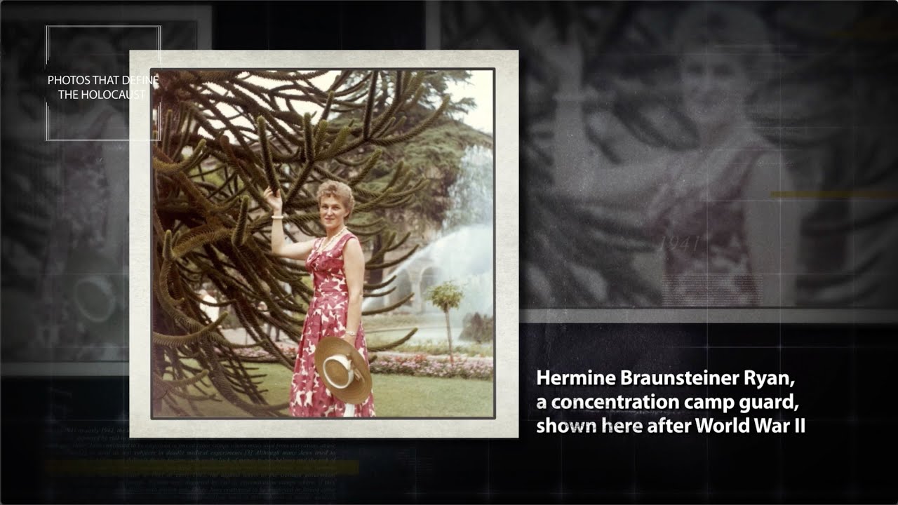 Hermine Braunsteiner Ryan, a concentration camp guard, shown here after World War II