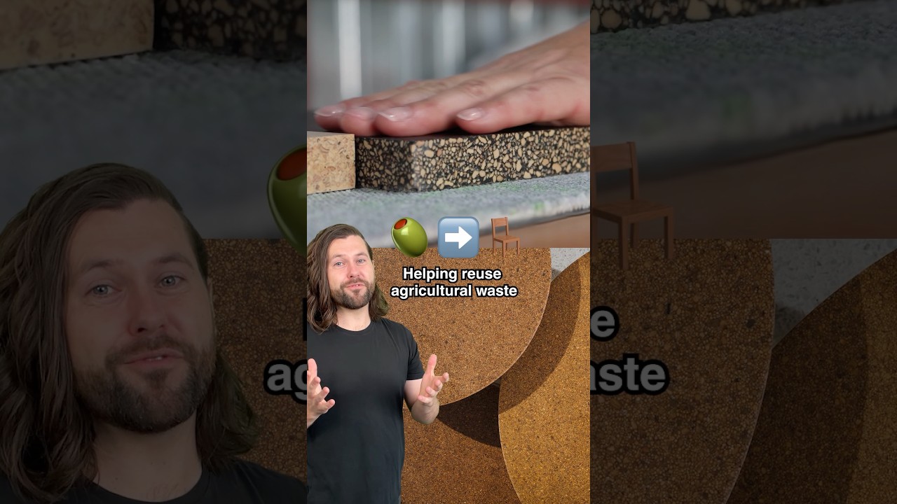 Turning Millions of Waste Olives Into Furniture!