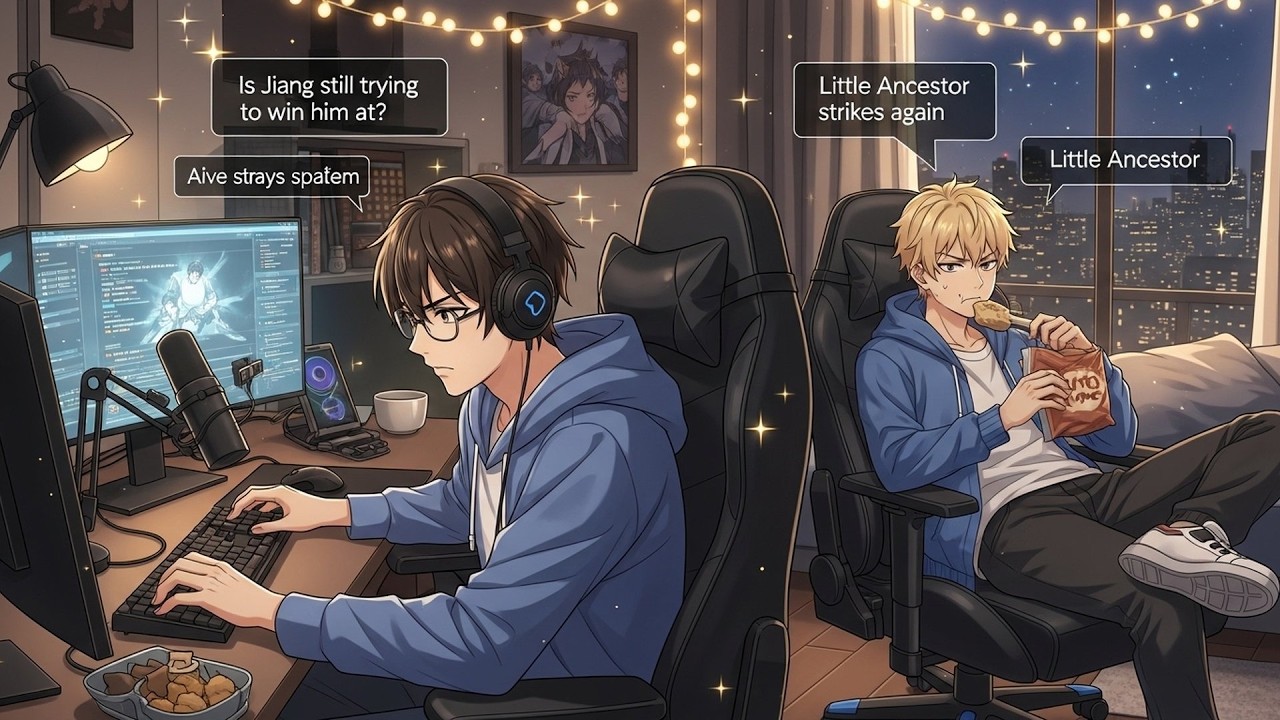 Jiang God's livestream now has an extra person, his roommate little ancestor