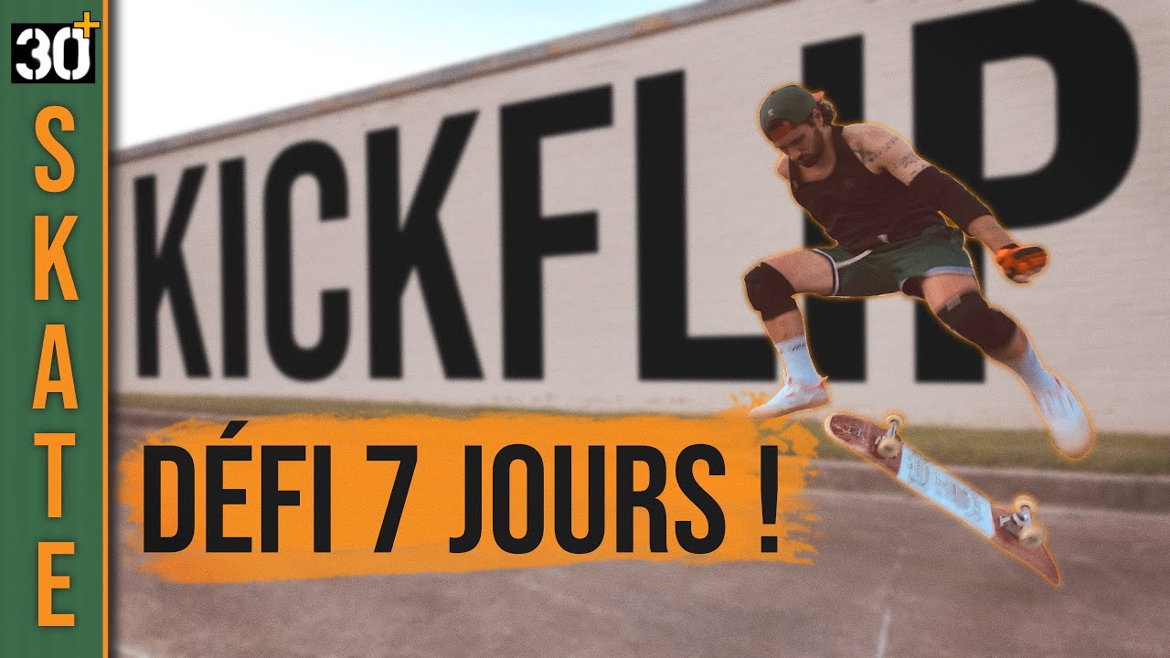 Apprendre le Kickflip en 1 semaine ? J'ai essayé...