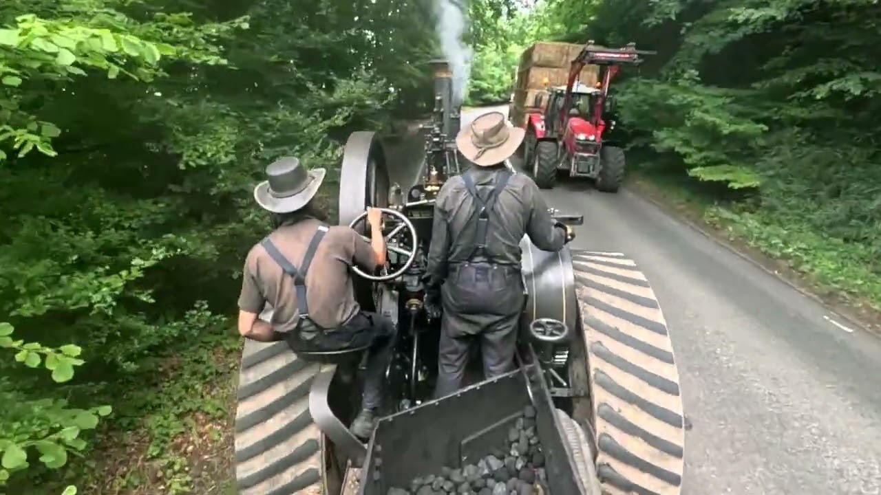 Ascending Cowcombe Hill 2025