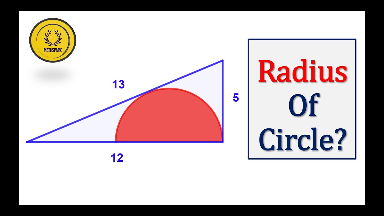 Advanced Geometry Challenge: Find the Exact Radius