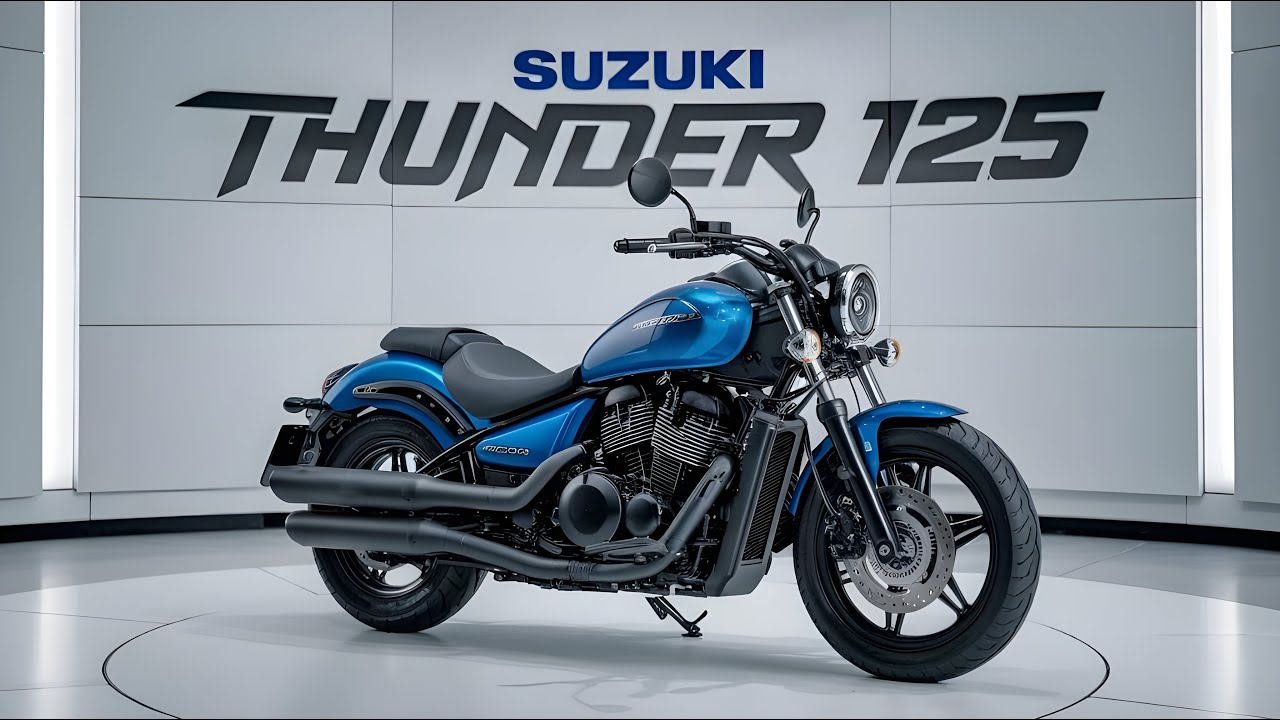 Suzuki Thunder 125 2026 &ndash; спортивный внешний вид, потрясающий расход топлива!