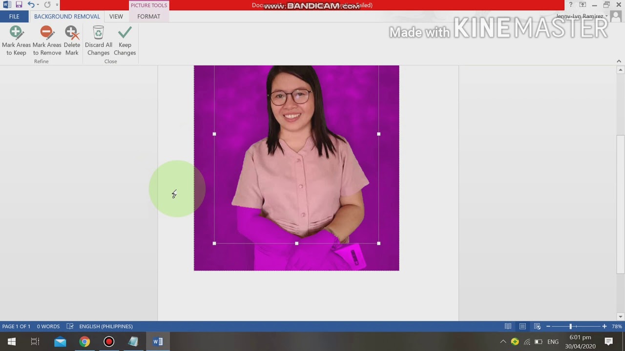 Paano tanggalin ang background ng picture gamit ang microsoft word Apr 30 20