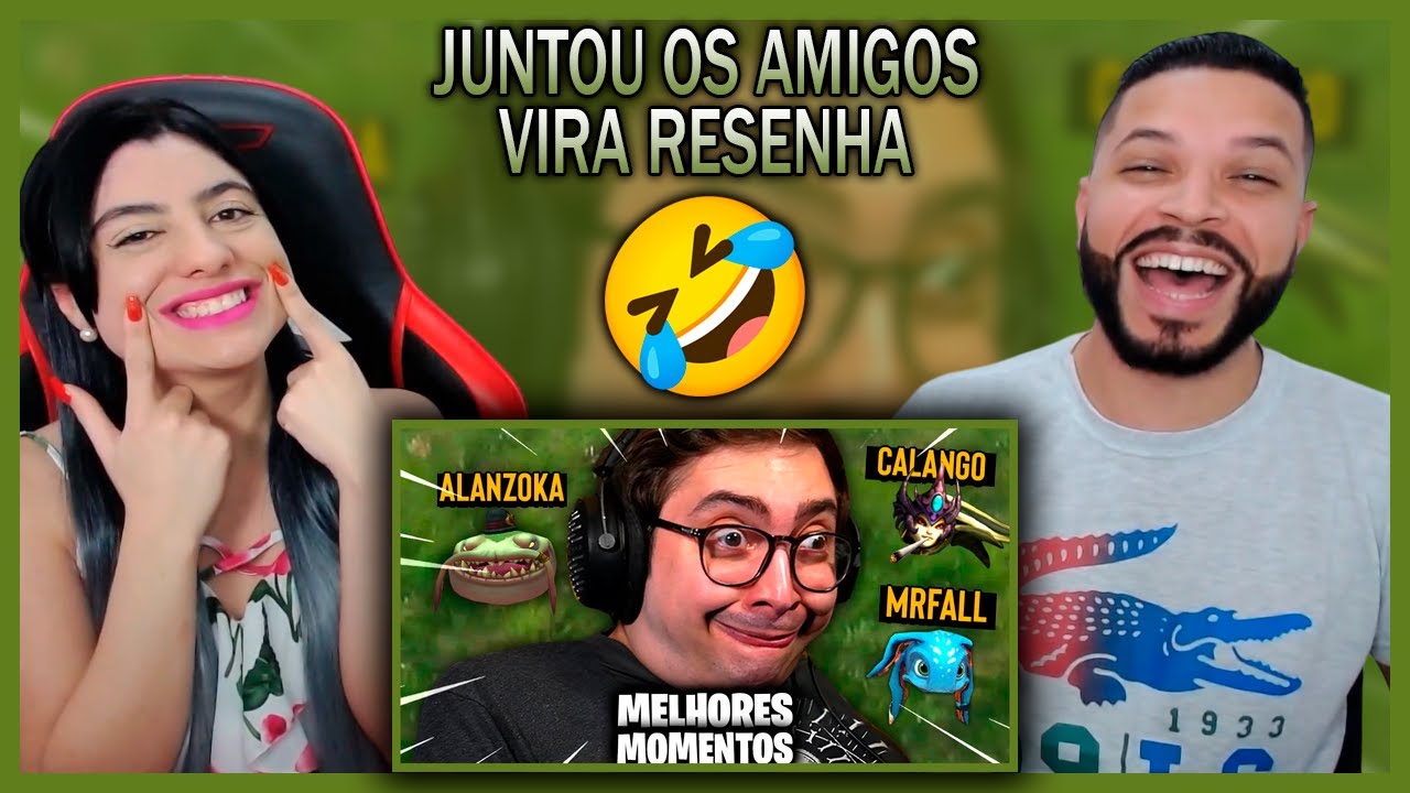 IMPOSSÍVEL NÃO RIR I Melhores momentos do Alanzoka na noitada com amigos #5 | Saltz (REACT)