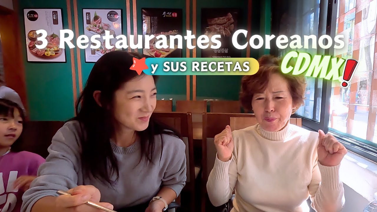 3 Restaurantes Coreanos en CDMX y Sus RECETAS👩🏻‍🍳