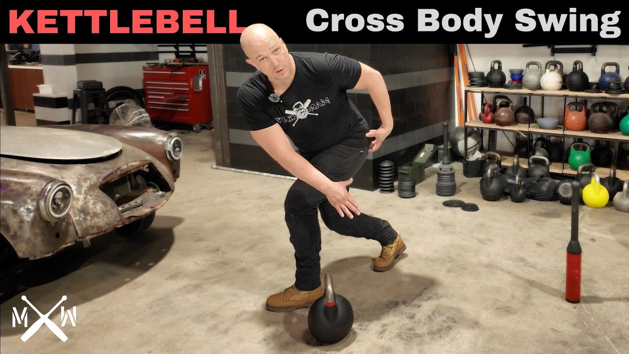 Using Stepping Patterns for Longevity | Kettlebell 103 Stagger Stance Cross Body Swing