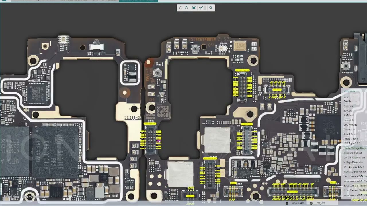 Redmi Note 11 Pro 4G Full Block Diagram