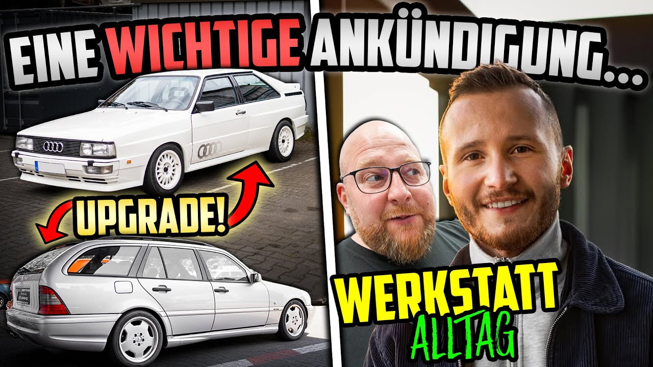 SCHWERER ABSCHIED! - Werkstattalltag Halle77 - Marco nimmt EUCH mit!